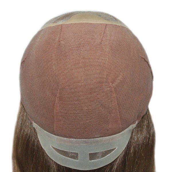 GN5460 Full hand made mono top wig both sides non slip Pu (1)