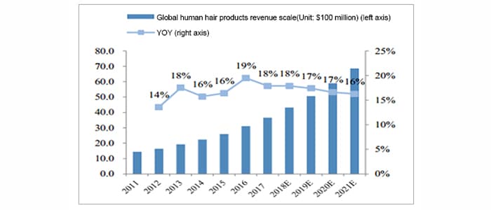 human hair