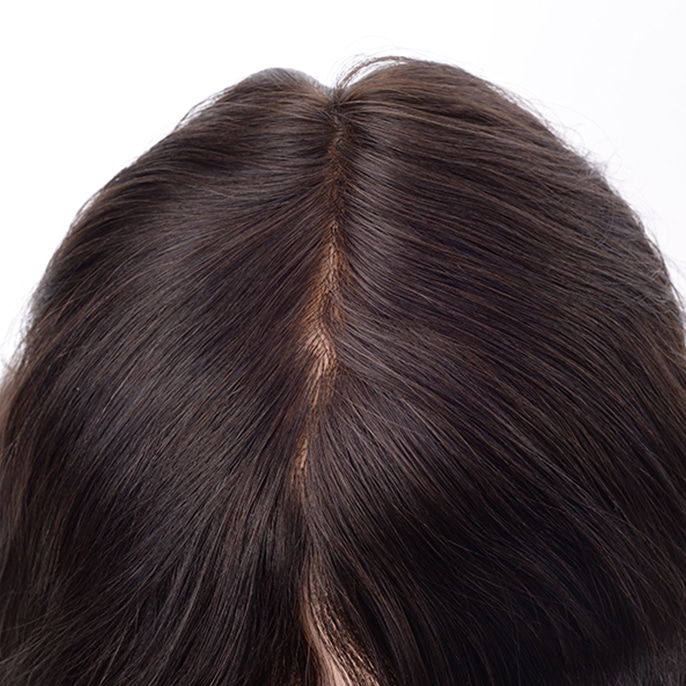 realistico-medico-parrucche-iniettate-pelle-con-silicone-anti-scivolo-nero-capelli ondulati-4