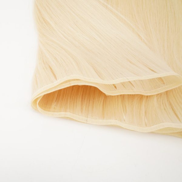 Flat-Weft-Hair-Extensions-in-Remy-Hair-Blonde-613-10-1