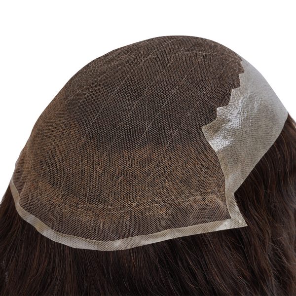 N6W 8×10 Women's Toupee Natural Lace with Clear PU (8)
