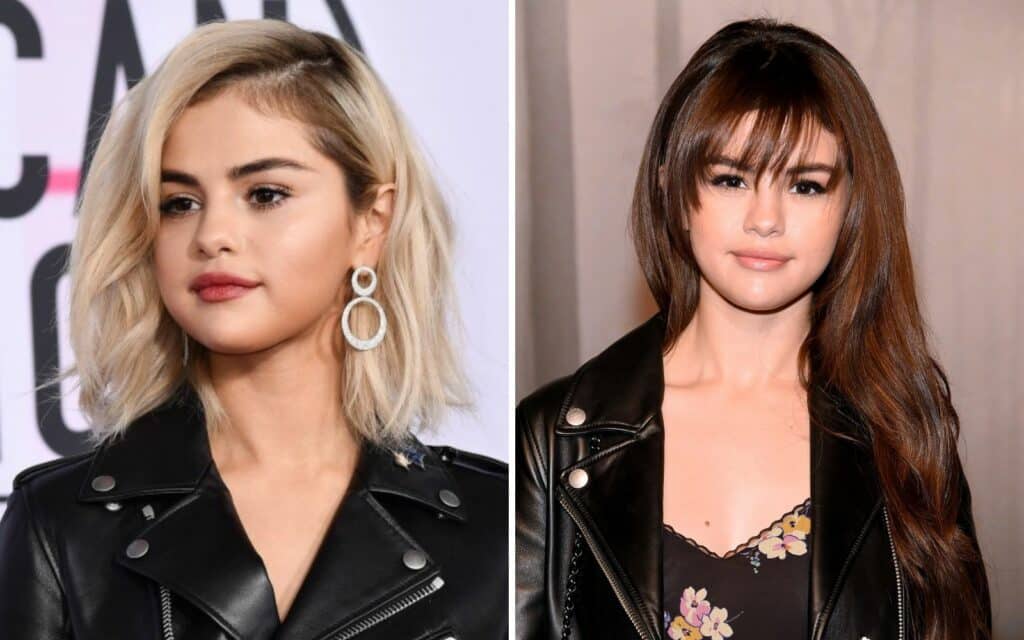 Selena-Gomez-wear-wigs