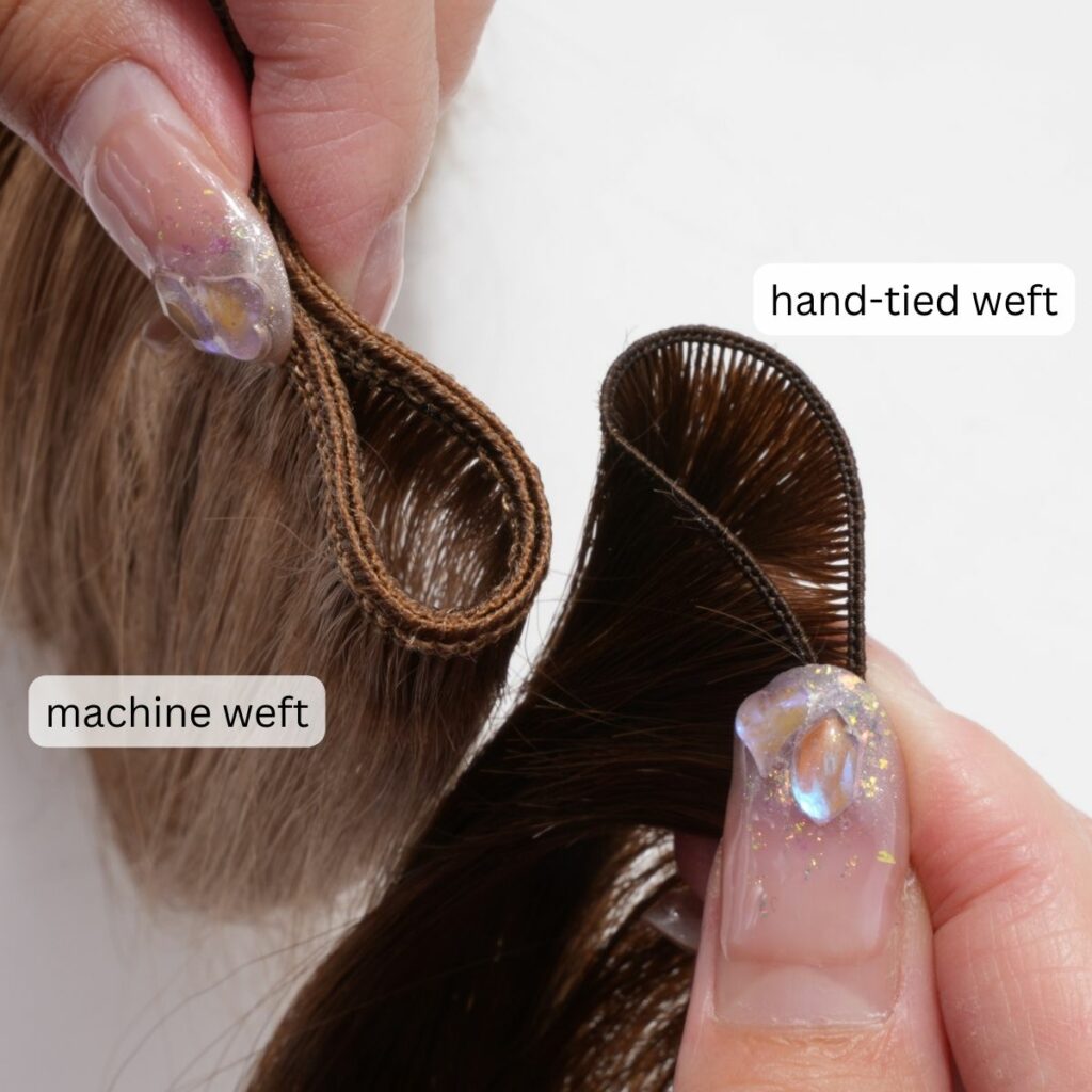 machine-weft-vs.-hand-tied-weft