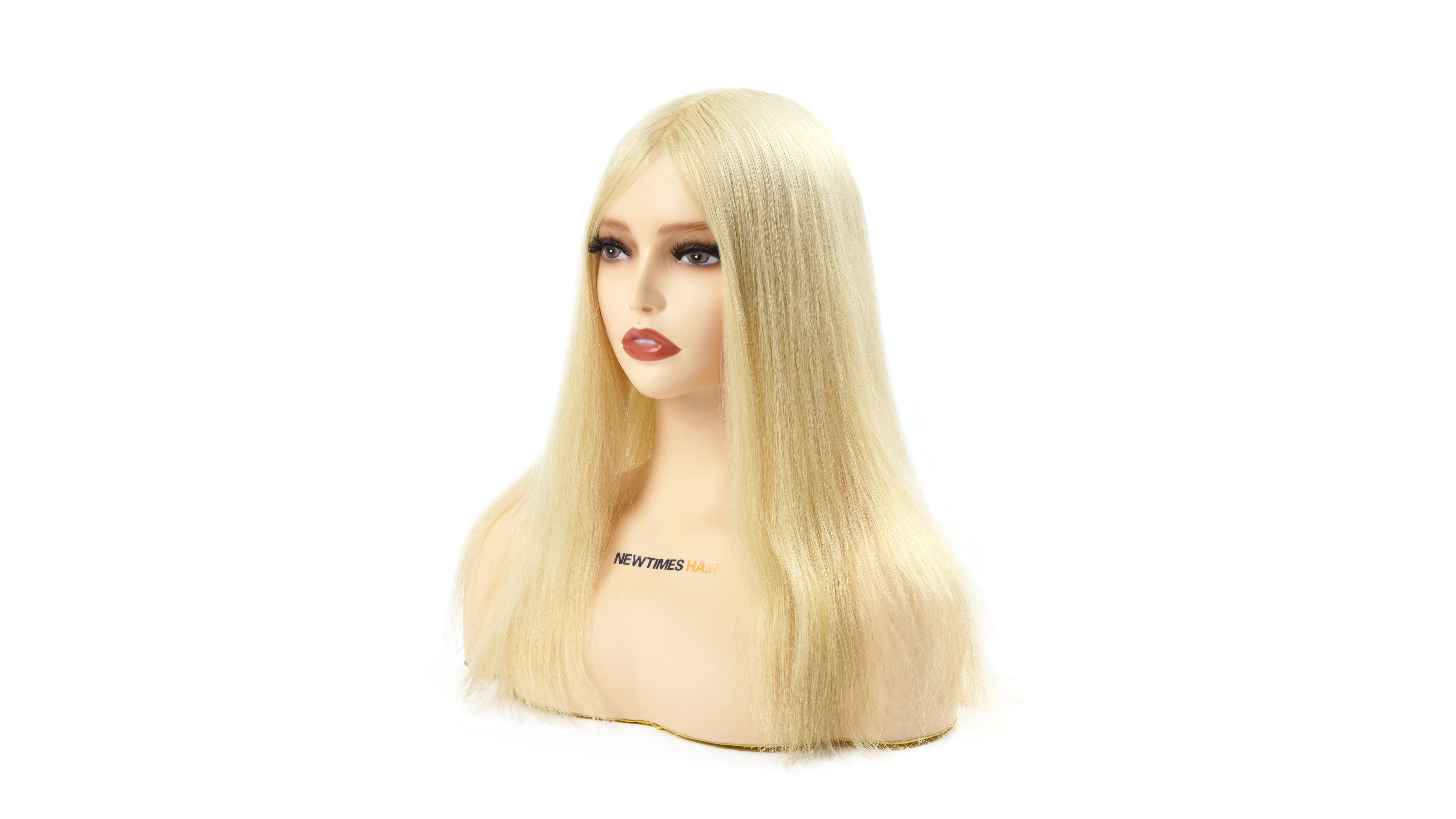 HS1W Women’s Toupee with Remy Hair and a Skin Base Wholesale (3)